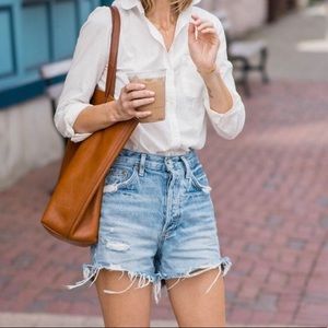 Agolde - Dee Denim Shorts in Ricochet - Size 26